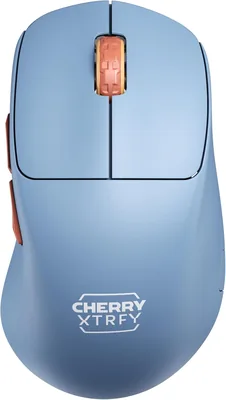 CHERRY XTRFY M64 Wireless - Najlżejsza mysz do gier bezprzewodowa, 2,4 GHz, zoptymalizowana dla e-sportu, ergonomiczny kształt