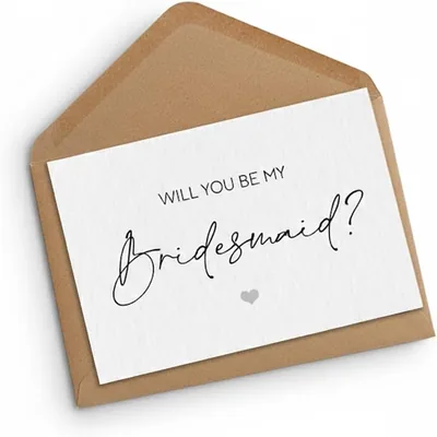 Will You Be My Bridesmaid Card - Bridesmaid Proposal Card (Bridesmaid) Best Deal
