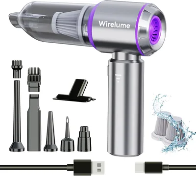 Handheld Car Vacuum 22000Pa Cordless Brushless Motor