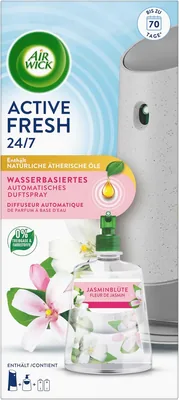 Air Wick Active Fresh Jasmine Blossom Aerosol Starter Set