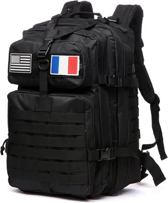 Sac tactique GUJOIN 50L - Grande capacité système Molle militaire imperméable pour 3 jours d'urgence chasse randonnée