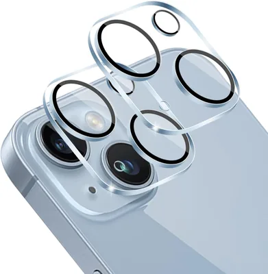 For iPhone 14 / iPhone 14 Plus Lens Protection Film [2 pieces] Domestic AGC Asahi Glass Material Com