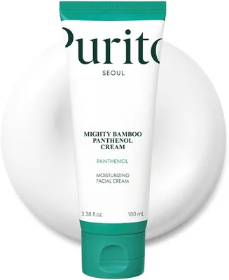 PURITO Panthenol 10% Post-Acne Creme | Hautregenerierung für Pickelmale, Barrierenreparatur | Silikonfrei, nicht komedogen