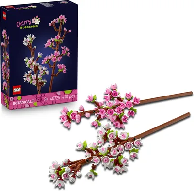 LEGO Botanicals Kwiaty wiśni - Sztuczne kwiaty do zbudowania z klocków. Idealny prezent dla przyjaciółki lub nastolatki. **Best Deal**