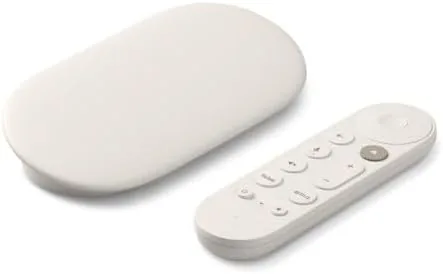 Google TV Streamer (4K) - Fast Streaming Entertainment With Voice Search Remote