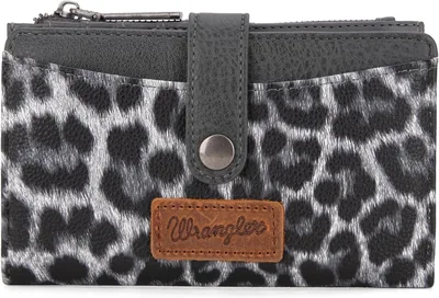 Wrangler Cow Print Wallet Bifold