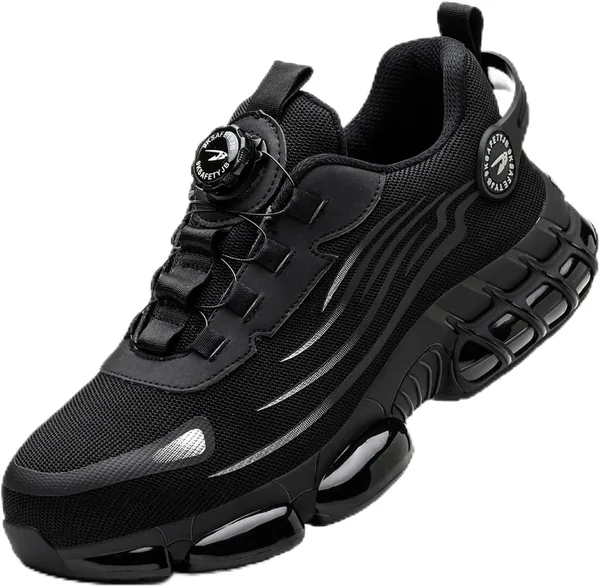 Safety Shoes for Men Women Lightweight Sneakers Work Shoes Comfortable Non-Slip with Steel Toe 36-46 EU