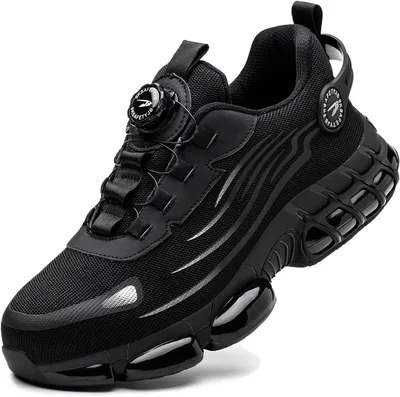Zapatillas de Seguridad para Hombre y Mujer Ligeras con Puntera de Acero - Talla 36-46 EU