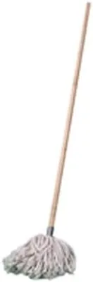 Smte Cotton Wet Mop with Wooden Handle 500g | Best Deal
