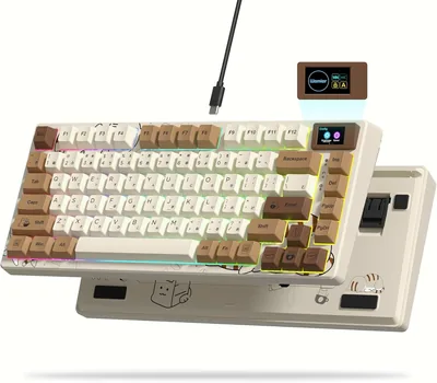 Womier SK80 Retro Mechanical Gaming Keyboard RGB