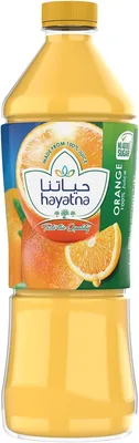 Hayatna Pure Orange Juice, No Added Sugar, 1.5L