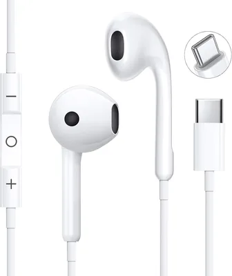 USB C Headphones for iPhone 15/16/17 Wired Noise Cancelling Best Deal