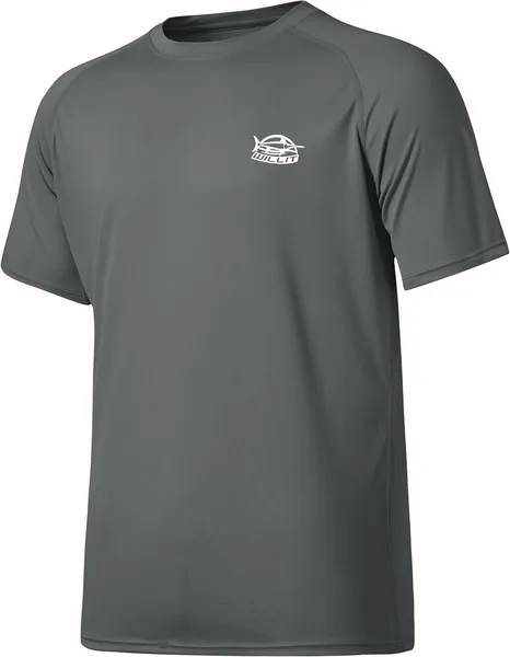 WILLIT Men's Rashguard Swim Shirt Short Sleeve UPF 50+ Sun Protection Shirt SPF Quick Dry Water Shirt