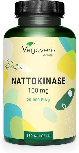 Vegavero Nattokinase | 100mg - 20,000 FU/g