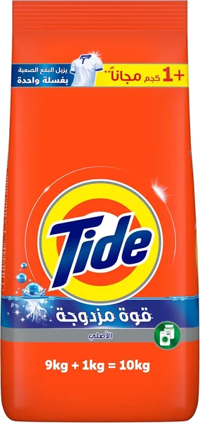 Tide Automatic Original Powder Detergent 10KG(9KG + 1KG Free)