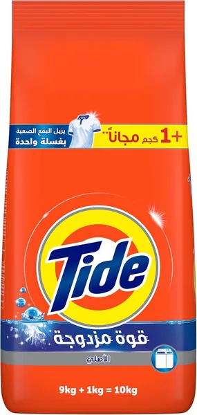 Tide Semi Automatic Original Powder Detergent 10KG(9KG + 1KG Free)
