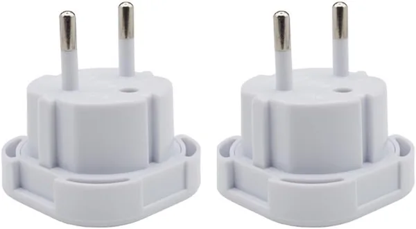 Double Dragon EU Travel Plug Adapter | UK 3 PIN to European 2 PIN