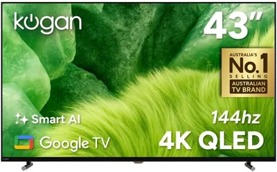 Kogan Q98G 43" QLED 4K 144Hz Smart TV