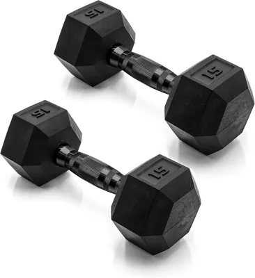 CAP Barbell Coated Hex Dumbbells - Pairs
