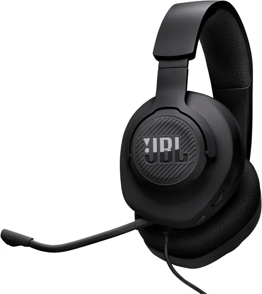 JBL Fone de Ouvido Com Fio Quantum 100M2 Headset Gamer Over Ear Microfone Remov vel Preto