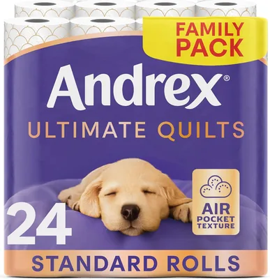 Andrex Ultimate Quilt 24 Rolls 15% Off