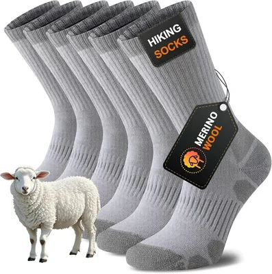 Niorasen Merino Hiking Socks 3/5 Pairs