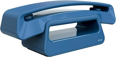 Alcatel ePure Iconic Azul DECT Phone - Easy to Use & Block Calls
