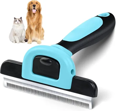 Cepillo Profesional para Perros y Gatos - Cepilla para Pelo Corto y Largo, Efectiva para Eliminar Pelos Muertos y Cuidado de Tu Mascota