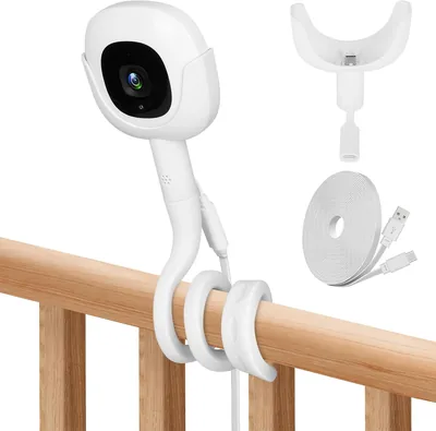 Flex Baby Monitor Charger Mount for Nanit Pro with 10FT Power Cord - Best Deal