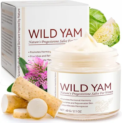 Wild Yam Cream 40% Off - Natural Wrinkle Reducing Face Cream