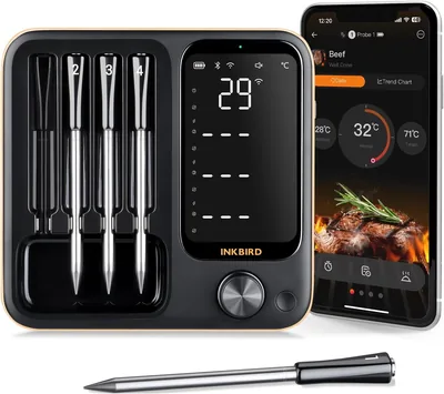 INKBIRD INT-14-BW Wireless BBQ Thermometer Best Deal