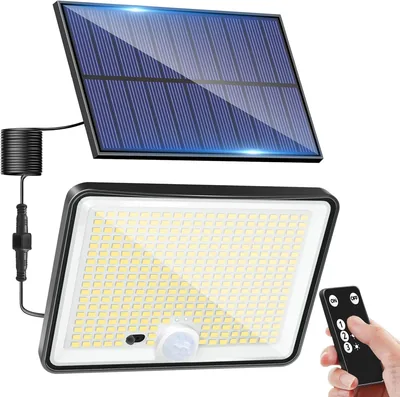 LOTMOS 342LED Solar Security Lights Motion Sensor