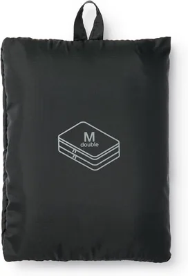 Muji Polyester Double Gusset Case, Medium, Black Best Deal