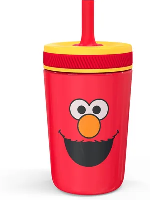 Zak Designs Sesame Street Kelso Toddler Cups - 12oz Vacuum Insulated Stainless Steel Sippy Cup, Leak-Proof