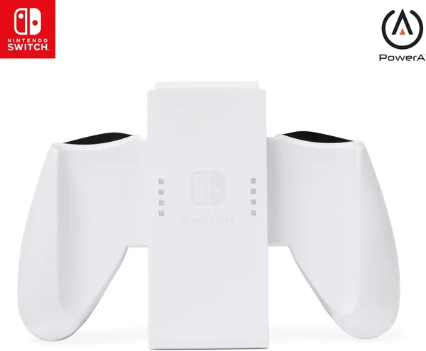 PowerA Joy-Con Comfort Grip for Nintendo Switch - White