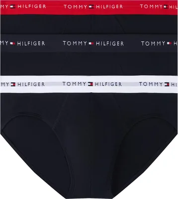 Boxer Briefs Tommy Hilfiger Hombre, 3 Unidades, Tela Elástica - 52% Descuento