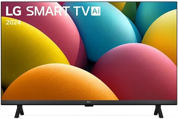 TV Inteligente 32" LG HD 32LR600B Processador α5 Ger6 AI Alexa Integrada LG Channels webOS 23 com Controle Smart Magic - Melhor Preço