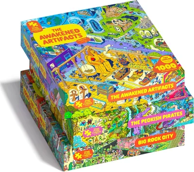 Magic Puzzles 3-Pack • Series Four • 1000-Piece Jigsaw Puzzles (14% Off)