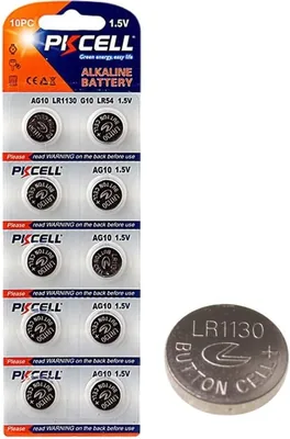 AG10 LR1130 L1131 Watch Batteries (10Pcs)
