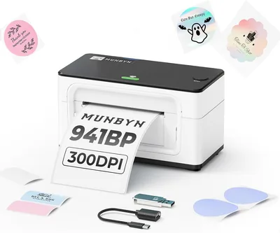 MUNBYN 300DPI Thermal Label Printer 4x6