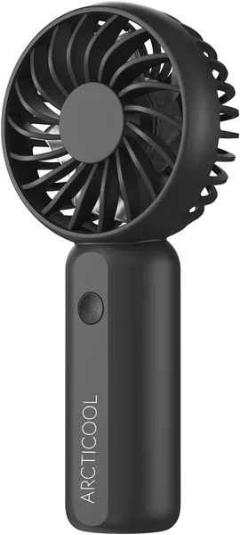 ARCTICOOL Portable Mini Fan - Rechargeable Hand Fan with 3 Adjustable Speeds, 2000mAh Battery, Lightweight Design, Low Noise, and Easy Portability for Indoor and Outdoor Use (Deep Blue, 2 Pack)