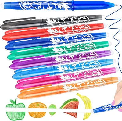 Veximind 8 Pack Erasable Pens - Fine Point Rollerball