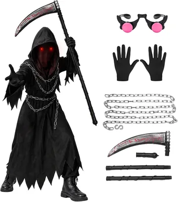 Sertas Grim Reaper Costume Kids Halloween Set