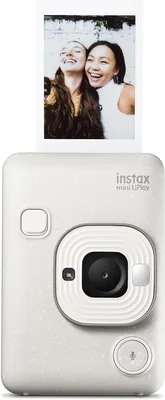 Fujifilm Instax Mini LiPlay Instant Camera/Smartphone Printer INS LIPLAY C WHITE VN