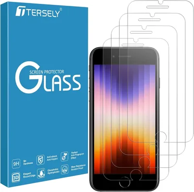 T Tersely 4 Pack Screen Protector iPhone SE 3 2020/2022 - Best Deal