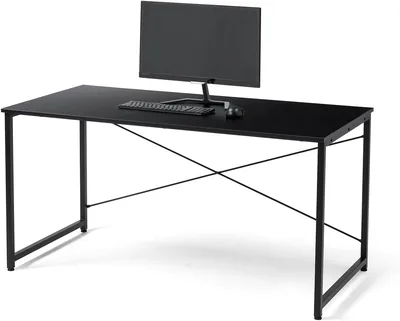 Sanwa Direct 100-DESKF059BK デスク（モニターアーム対応、簡単組み立て、ブラック、55.1 x 27.6インチ） 
ベストプライス