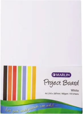 Marlin A4 160gsm Project Boards