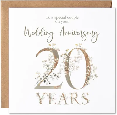 Maise & Rose 20th Anniversary Card Best Deal