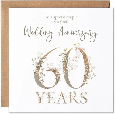 Maise & Rose 60th Anniversary Card Best Deal