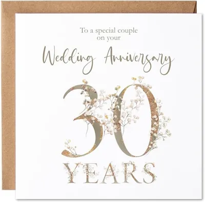 Maise & Rose 30th Anniversary Card